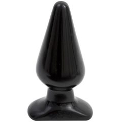   Doc Johnson Classic Butt Plug - anální dildo velké (černé)
