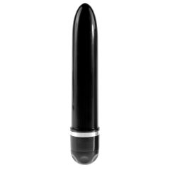   Pipedream King Cock 10″ Vibrating Stiffy - vodotěsný, realistický vibrátor (25cm) - hnědý
