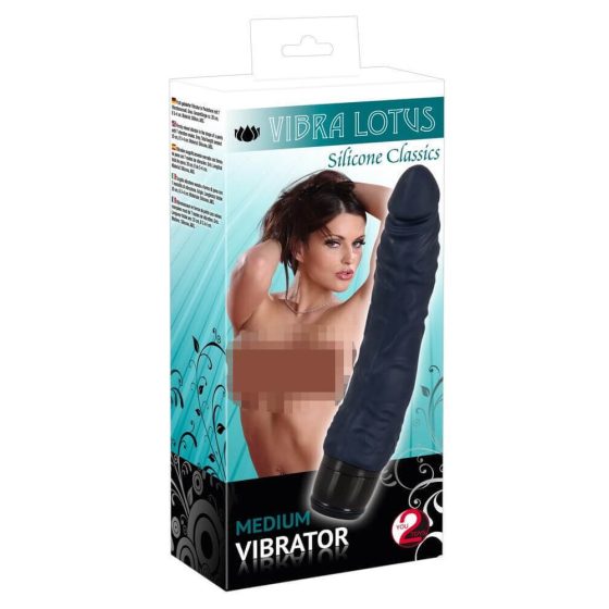 You2Toys Vibra Lotus Medium - silikonový vibrátor (21 cm)