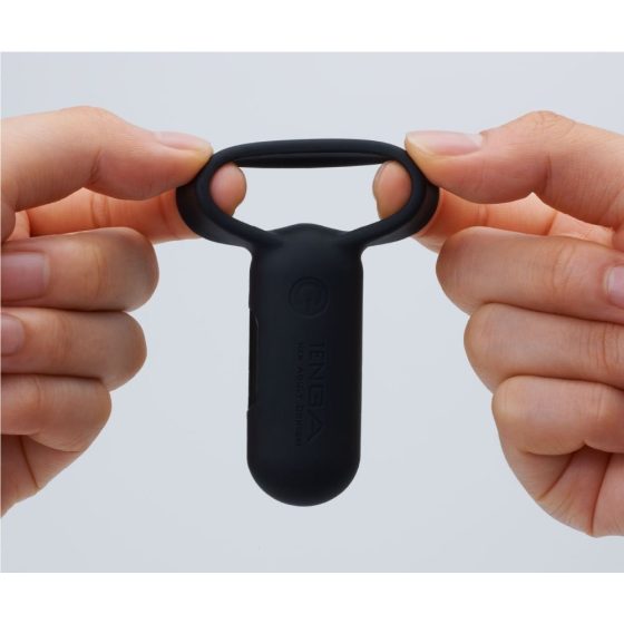 Vibrační kroužek na penis TENGA Smart Vibe (černý)