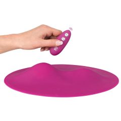   VibePad - nabíjecí vibrační polštář s 2 motorky (fialový)