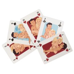   Kama Sutra - francouzské karty s vtipnými sexuálními polohami (54 ks)