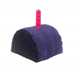   Magic Pillow - Nafukovací polštář na sex - s držákem na dildo (fialový)