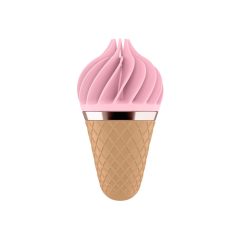   Satisfyer Sweet Treat - nabíjecí rotační vibrátor na klitoris (růžový-hnědý)