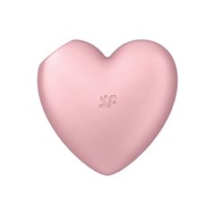   Satisfyer Cutie Heart - nabíjecí stimulátor klitorisu se vzduchovou vlnou (růžový)