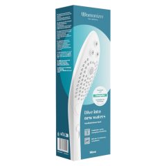 Womanizer Wave - masážní sprchová hlavice (bílá)