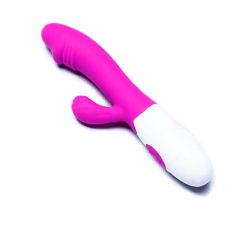   Pretty Love Snappy - vodotěsný vibrátor na bod G s ramenem na klitoris (fialový)