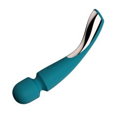   LELO Smart Wand 2 - střední - dobíjecí masážní vibrátor (tyrkysový)