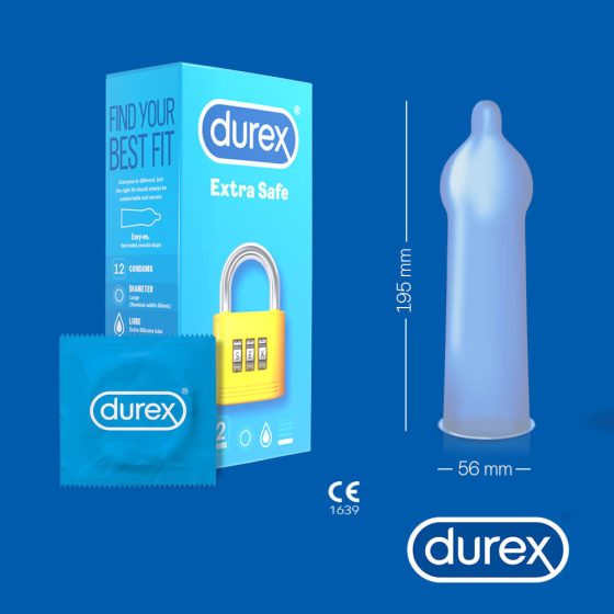 Durex extra safe - bezpečný kondom (12ks)