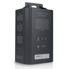   Saiz Premium - dvojitá pumpa na prsa - malá (průhledná-černá)