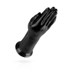   BUTTR Double Trouble - dildo dvojitá ruka s přísavkou (černé)