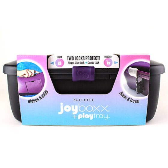 JOYBOXXX – hygienický kufřík na pomůcky (černý)