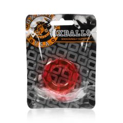   OXBALLS Humpballs - extra silný kroužek na penis (červený)
