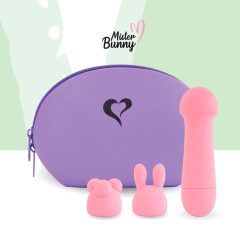   FEELZTOYS Mister bunny - vodotěsná sada mini masážních vibrátorů (růžová)