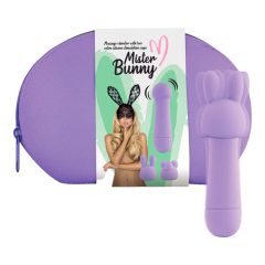   FEELZTOYS Mister bunny - vodotěsná sada mini masážních vibrátorů (fialová)