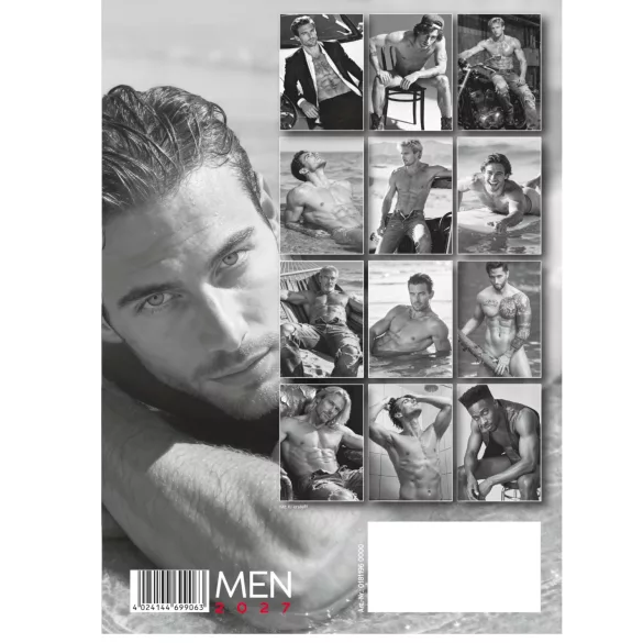 Men 2027 - еротичен стенен календар (10 бр.)