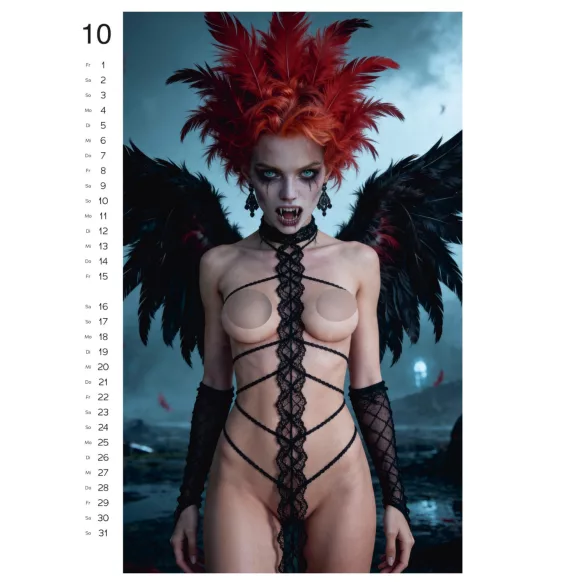 Wild Fantasy 2027 - еротичен стенен календар (10 бр.)