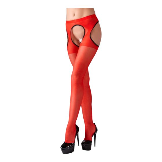 Cottelli - Секс чорапи (червени) - L/XL