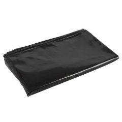   Блестяща покривка за одеяло - черна (135 x 200 cm)