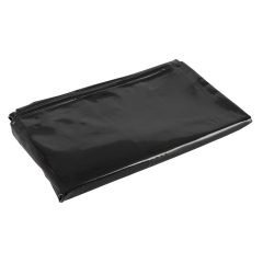   Блестяща покривка за одеяло - черна (135 x 200 cm)