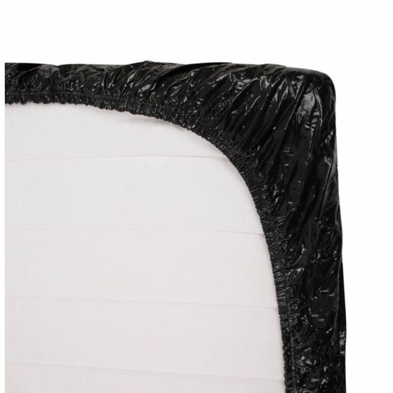Гланциран лист - гумиран - 220 x 220cm (черен)