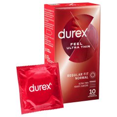   Durex Feel Ultra Thin - ултратънък, реалистичен презерватив (10 бр.)