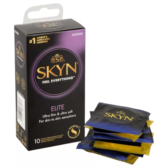 Manix SKYN Elite - ултра тънък презерватив без латекс (10 бр.)