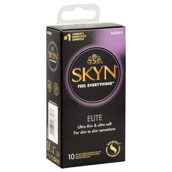 Manix SKYN Elite - ултра тънък презерватив без латекс (10 бр.)