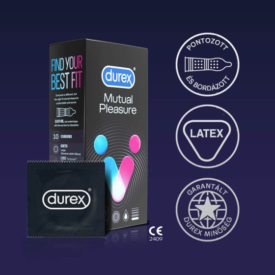 Durex Mutual Pleasure - презерватив със закъснител (10бр.)