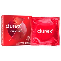   Durex Feel Thin - реалистично усещане презервативи (3 бр.)