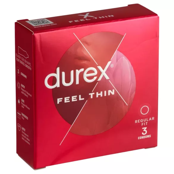 Durex Feel Thin - презерватив с естествено усещане (3 бр.)
