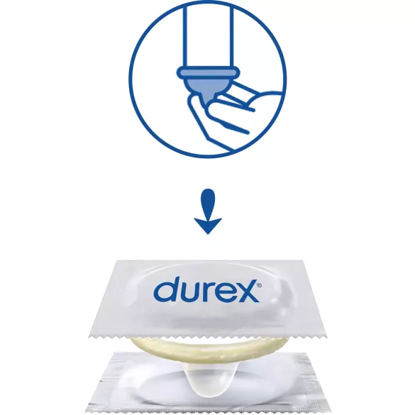 Durex Feel Thin - презерватив с естествено усещане (3 бр.)