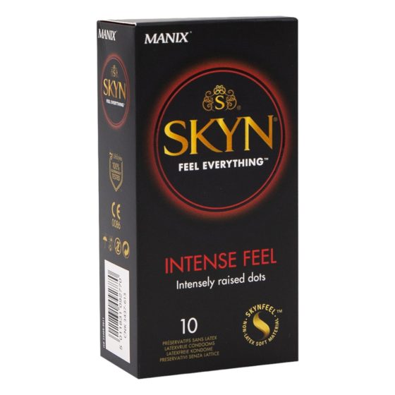 Manix SKYN Intense - перлен презерватив без латекс (10бр.)