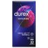 Durex Intense - оребрени и точкови презервативи (10 бр.)
