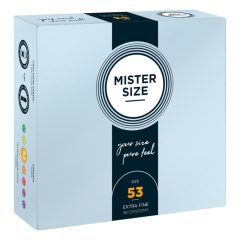   Тънък презерватив Mister Size - 53 мм (36 бр.)