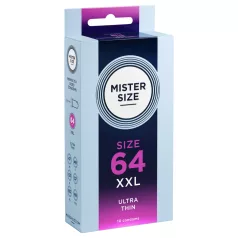   Mister Size - тънък презерватив - 64мм - 10 броя