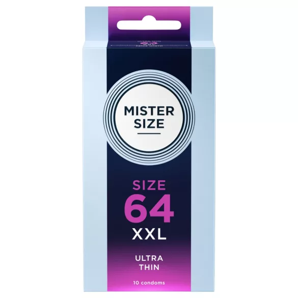 Mister Size - тънък презерватив - 64мм - 10 броя