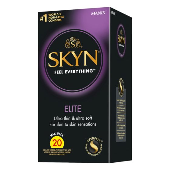 Manix SKYN Elite - ултра тънък презерватив без латекс (20бр.)