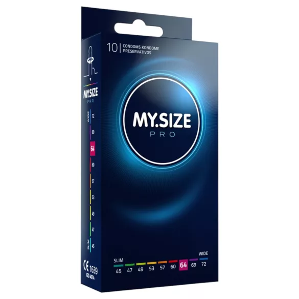 My.Size Pro - презерватив по мярка 64 mm (10 бр.)