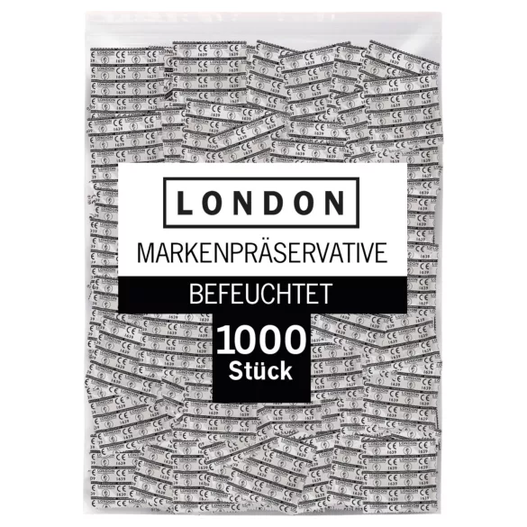London - тънък презерватив - 1000 броя