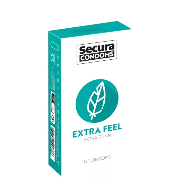 Secura - тънък презерватив - 12 броя