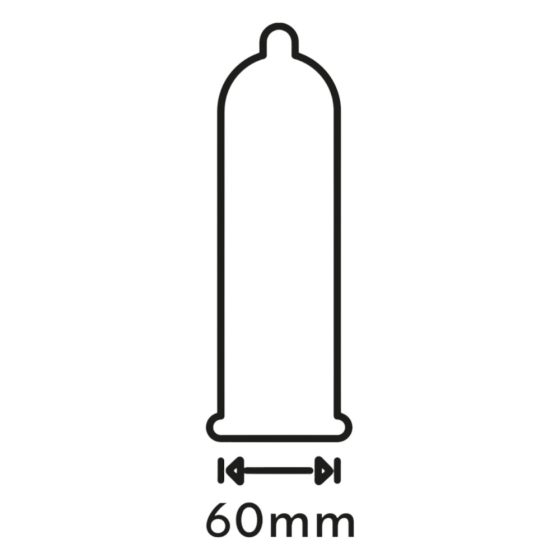 Secura Padlijanan - изключително голям презерватив - 60 мм (48 бр.)