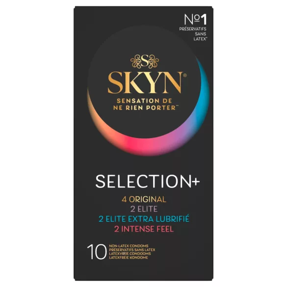 SKYN Selection+ - селекция латекс‑безплатни презервативи (10 бр.)