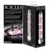Icicles No. 7 - стъклено дилдо с перли