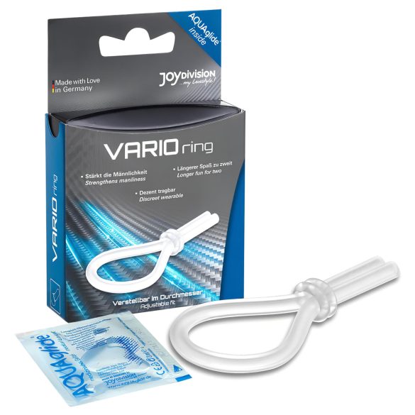 JoyDivision VARIOring пенис пръстен - прозрачен