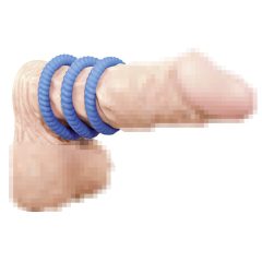   You2Toys - Трио пенис пръстени Lust - сини