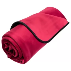   Liberator Fascinator Throw - микрофибър секси шалте - червен