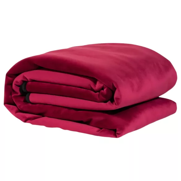 Liberator Fascinator Throw - микрофибър секси шалте - червен