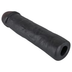   You2Toys - BIG - удължаващ и удебеляващ пенис ръкав (черен)