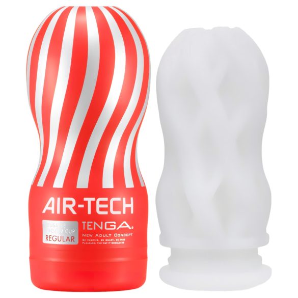 TENGA Air Tech Regular - мъжки мастурбатор - бял